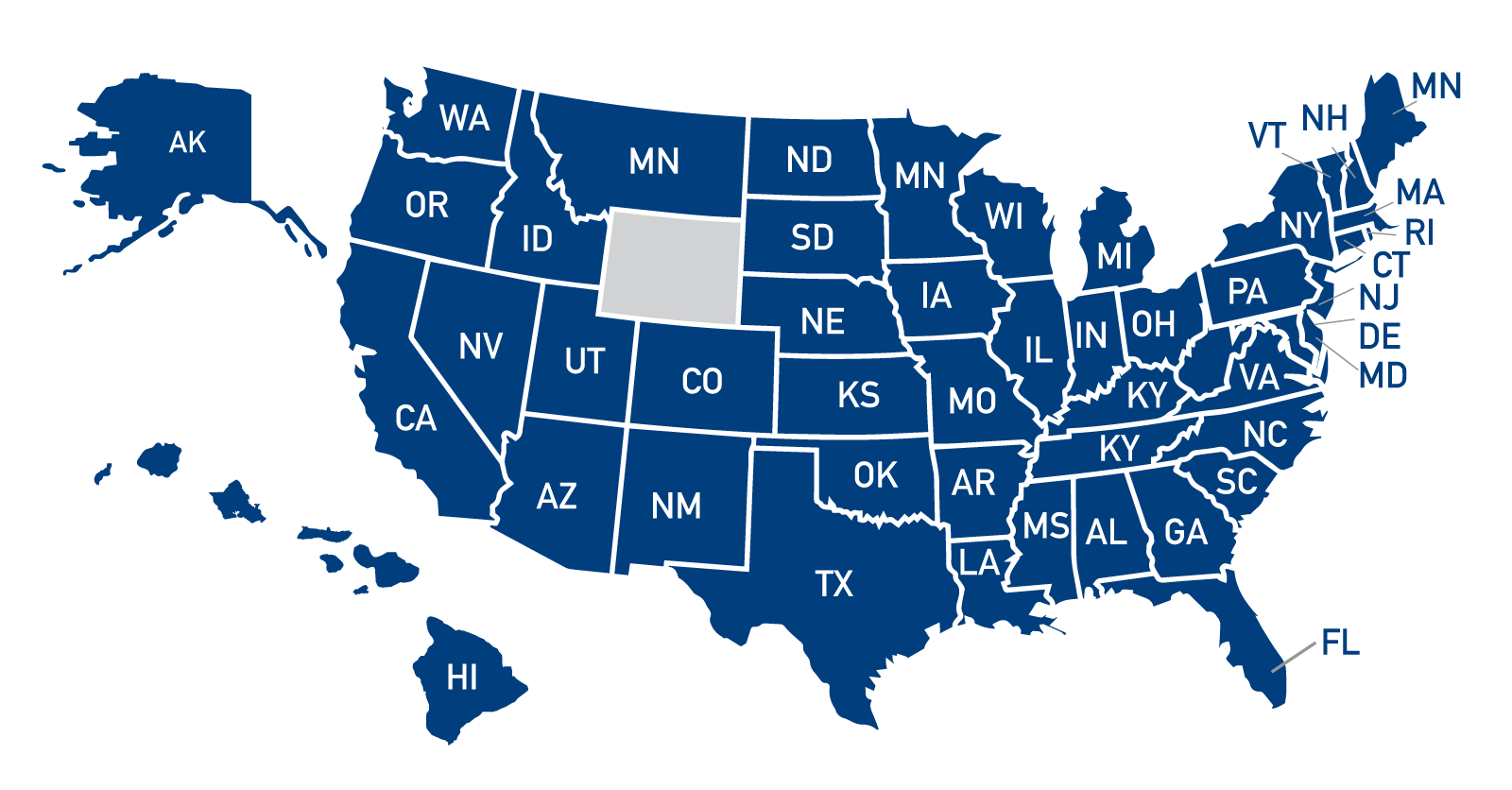 What Families Are Saying About Summer@CIP: Feedback, Ratings, and Student Profiles 7 SUMMER-2025-INFOGRAPHICS_Map of States